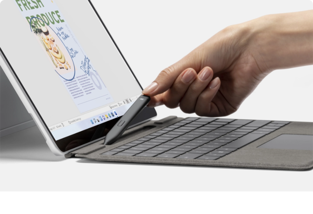 Surface Pro 8 Type Cover and Pen